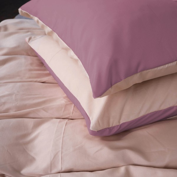 Фото - Комплект постельного белья MirSon Nazaret (17-1608 +15-1214) Mikrosatin Premium 175х210 см (2200007245901)